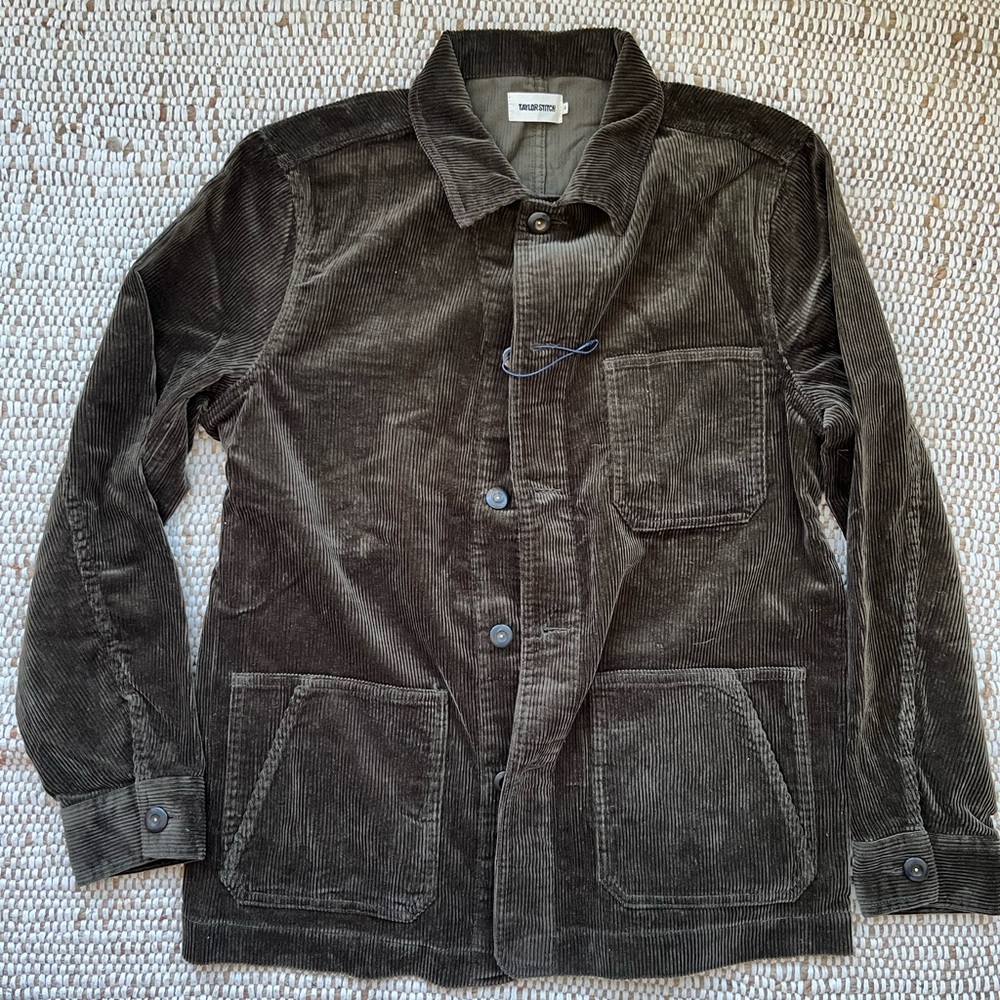 The Ojai Jacket in Olive Cord size 40 Medium